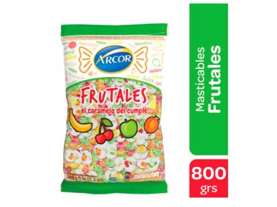 CARAMELOS ARCOR FRUTALES MASTICABLES 800 gr