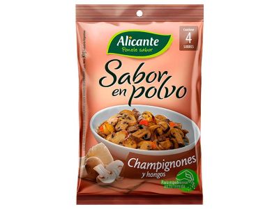 SABORIZADO ALICANTE CHAMPIGNONES Y HONGOS 12x7,5 GR