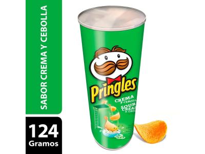 PAPAS FRITAS PRINGLES CREMA CEBOLLA 109 GR