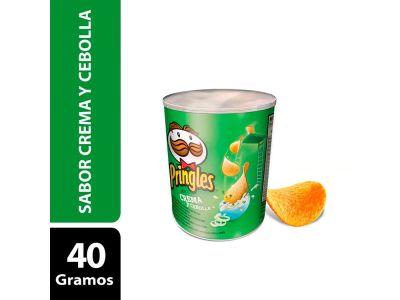 PAPAS FRITAS PRINGLES CREMA CEBOLLA 37 GR