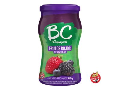 MERMELADA LA CAMPAGNOLA BC FRUTOS ROJOS 390 GR