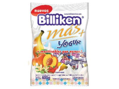 CARAMELOS BILLIKEN YOGURT MASTICABLES 600 gr