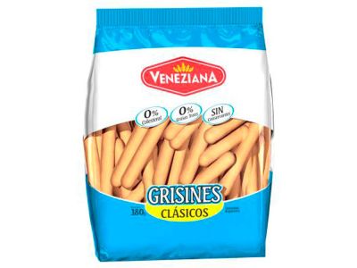 GRISINES VENEZIANA CLASICO BLANCO 180 GR