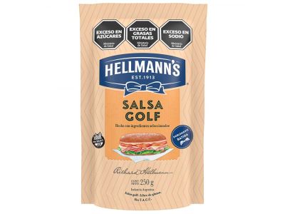 SALSA GOLF HELLMANN'S 250 GR