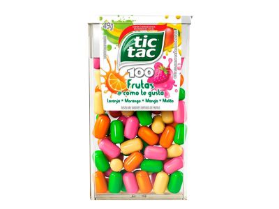 PASTILLAS TIC TAC MIX FRUTAS 16 GR