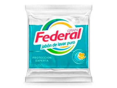 JABON EN PAN GRAN FEDERAL MAX 2X150 GR