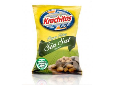 PAPAS FRITAS KRACHITOS SIN SAL 180 GR