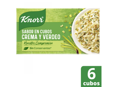 SABORIZADOR KNORR CREMA Y VERDEO 4 UN