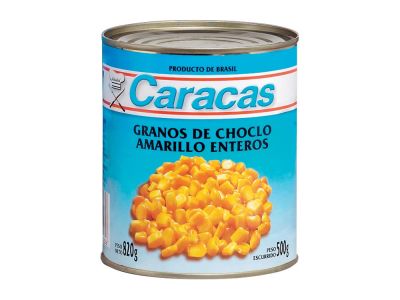 CHOCLO CARACAS GRANO AMARILLO 820 GR