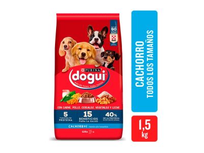 ALIMENTO PARA PERROS DOGUI POLLO Y VEGETALES 1.5 KG