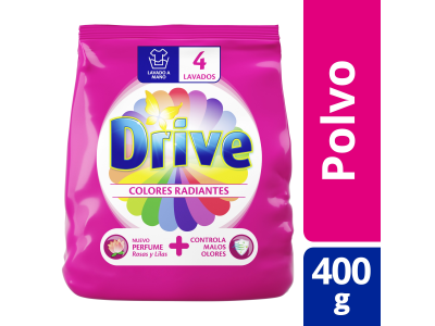 JABON EN POLVO DRIVE REGULAR ROSAS 400 GR