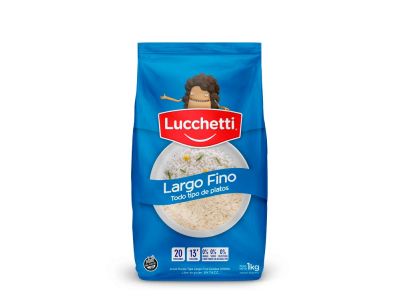 ARROZ LUCCHETTI LARGO FINO 1 KG