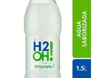 AGUA H20H LIMONETO 1,5 LT