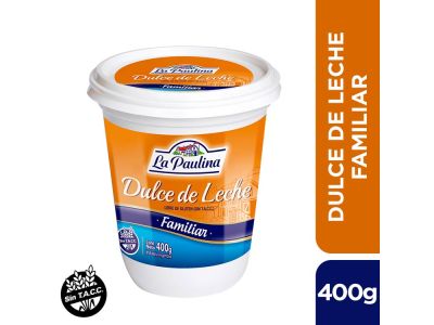 DULCE DE LECHE LA PAULINA 400 GR