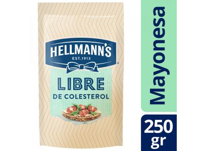 MAYONESA HELLMANN'S LIBRE COLESTEROL 250 GR