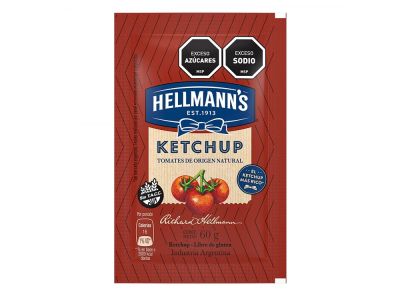 KETCHUP HELLMANN'S SACHET 60 GR