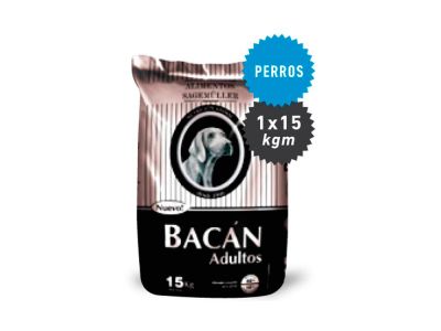 ALIMENTO PARA PERROS BACAN CARNE PREMIUM 15 KG