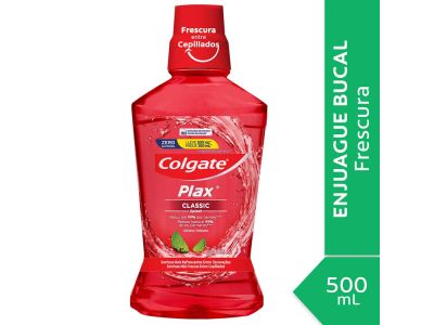 ENJUAGUE BUCAL COLGATE PLAX CLASSIC 500 ML