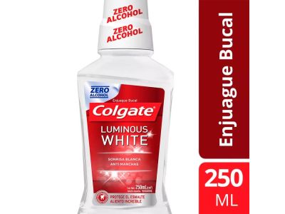 ENJUAGUE BUCAL COLGATE LUMINOUS 250 ml