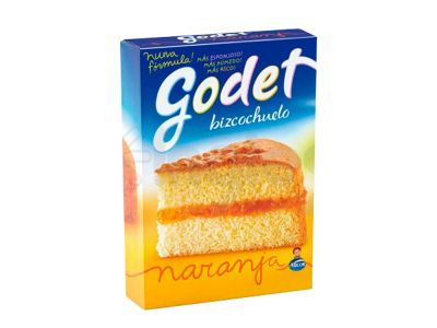 BIZCOCHUELO GODET NARANJA 540 GR