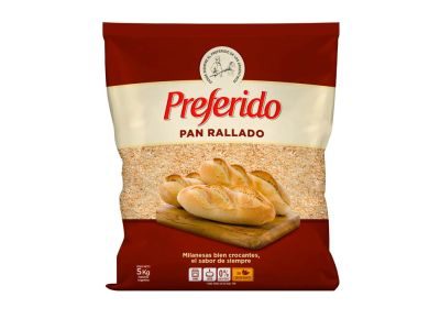 PAN RALLADO PREFERIDO 5 KG