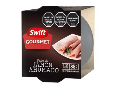 PATE SWIFT JAMON AHUMADO 85 GR