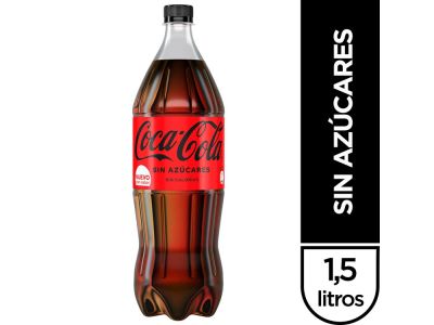 GASEOSA COCA COLA SIN AZUCAR 1.5 LT