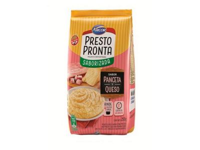 POLENTA PRESTOPRONTA PANCETA Y QUESO 250 gr