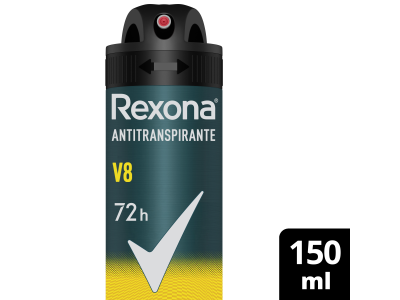 ANTITRANSPIRANTE MASCULINO REXONA V8 150 ML