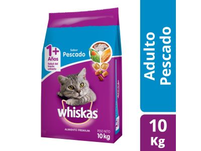 ALIMENTO PARA GATOS WHISKAS PESCADO 8 KG