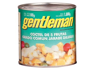 COCTEL FRUTAS GENTLEMAN 3 KG