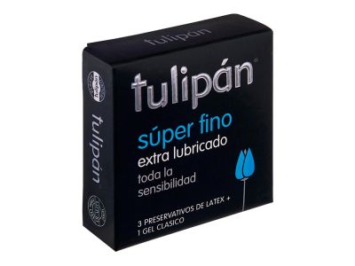 PRESERVATIVO TULIPAN SUPER FINO 3 UN