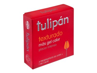 PRESERVATIVO TULIPAN TEXTURADO 3 UN