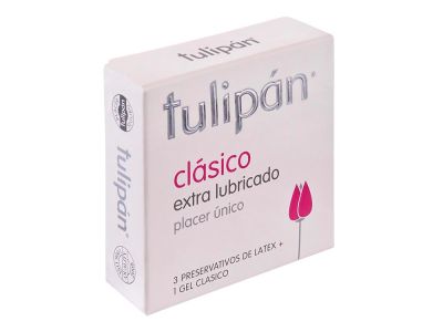 PRESERVATIVO TULIPAN CLASICO 3 UN