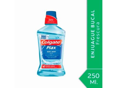 ENJUAGUE BUCAL COLGATE PLAX SOFT MINT 250 ML