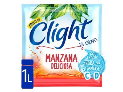 JUGO CLIGHT MANZANA DELICIOSA X 8 GR