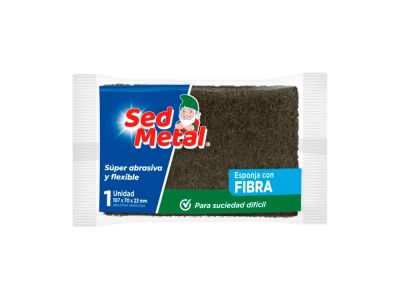 ESPONJA DE FIBRA SED METAL ABRASIVA