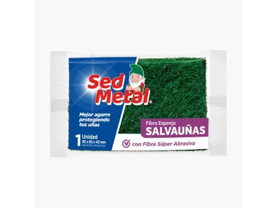 ESPONJA DE FIBRA SED METAL SALVAUÑAS