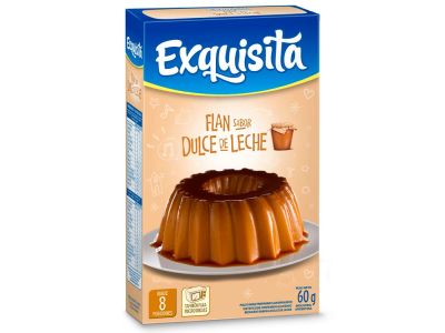 FLAN EXQUISITA DULCE DE LECHE 40 GR