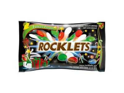 CHOCOLATE ROCKLETS NAVIDAD 120 GR