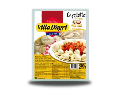 CAPELLETIS VILLA D'AGRI 4 QUESOS 500 GR