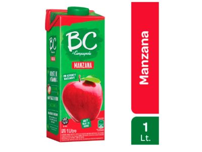 JUGO LA CAMPAGNOLA BC MANZANA 1 LT