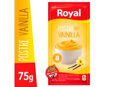 POSTRE ROYAL VAINILLA 75 GR