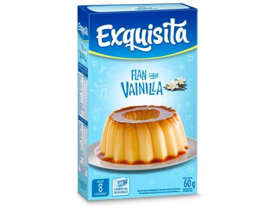 FLAN EXQUISITA VAINILLA 40 GR