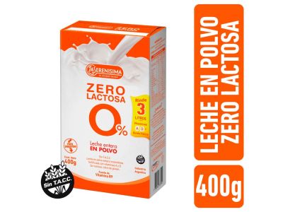 LECHE EN POLVO LA SERENISIMA DESLACTOSADA 500 GR