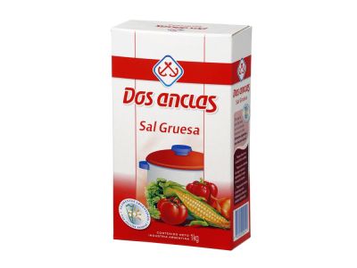 SAL DOS ANCLAS GRUESA ESTUCHE 1 KG