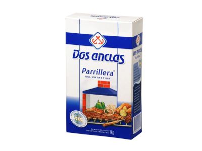 SAL DOS ANCLAS PARRILLERA ESTUCHE 1 KG