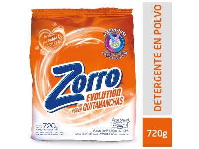 JABON EN POLVO ZORRO REGULAR CLASICO 3 KG