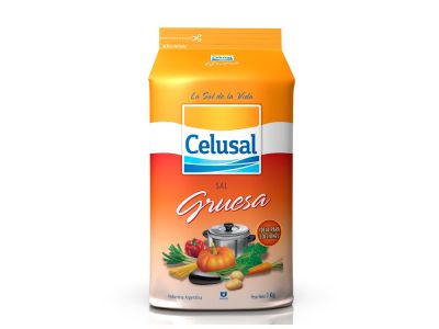 SAL CELUSAL GRUESA PAQUETE 1 KG