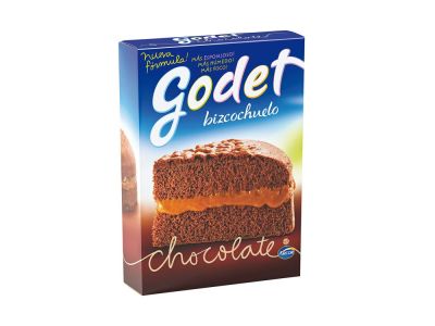 BIZCOCHUELO GODET CHOCOLATE 480 GR